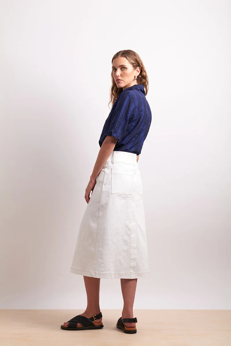 The Wrap Skirt / Ivory
