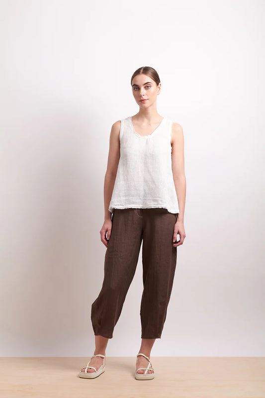 In Contrast Pant / Cocoa