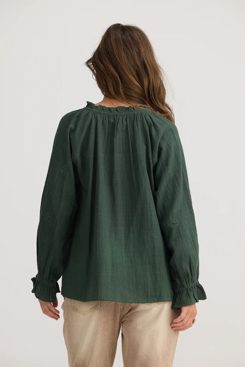 Gemini Blouse | Olive