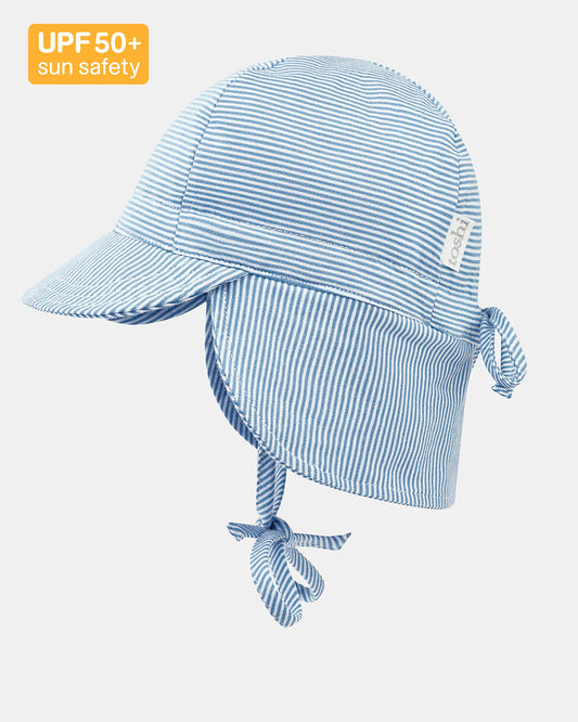 Flap Cap Baby / Sky