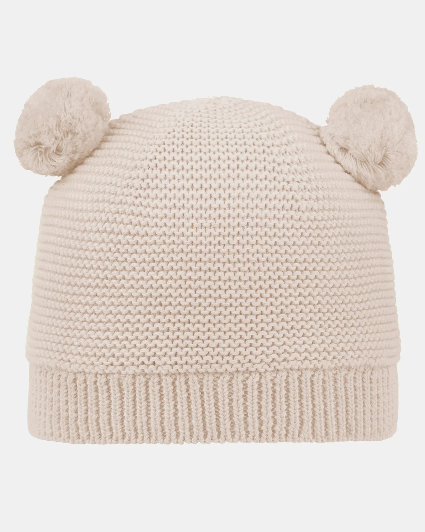 Organic Beanie Snowflake / Oatmeal
