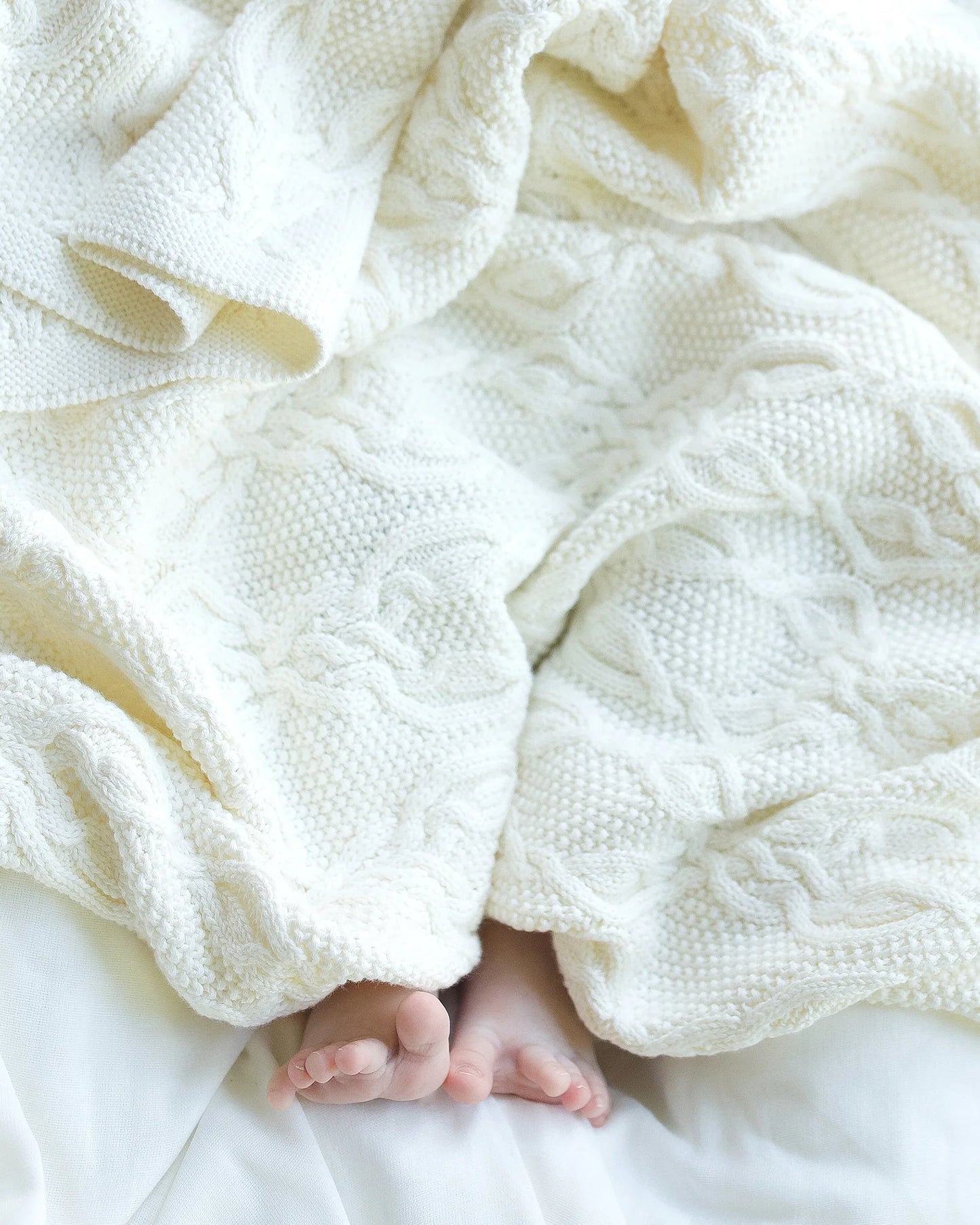 Organic Blanket Bowie / Cream