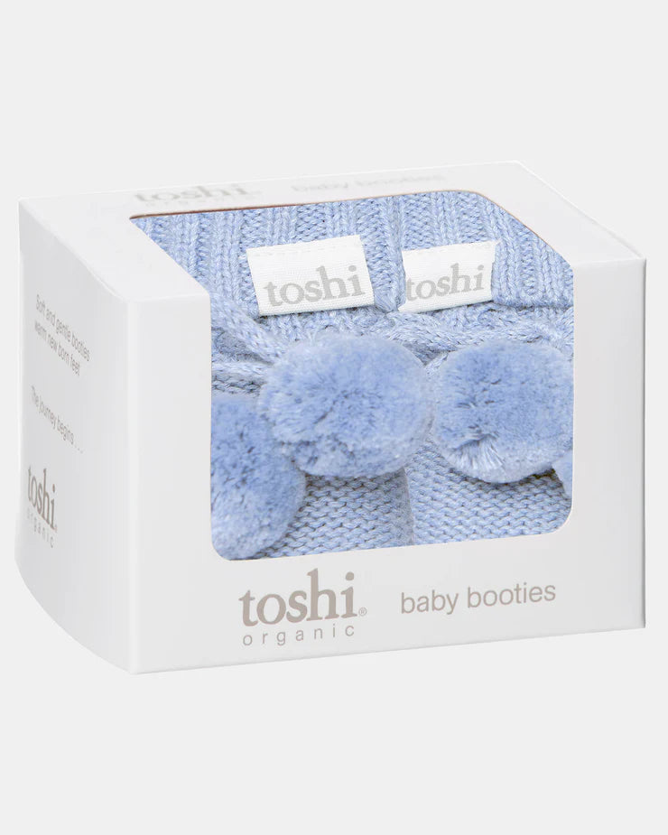 Marley Organic Booties | Seabreeze