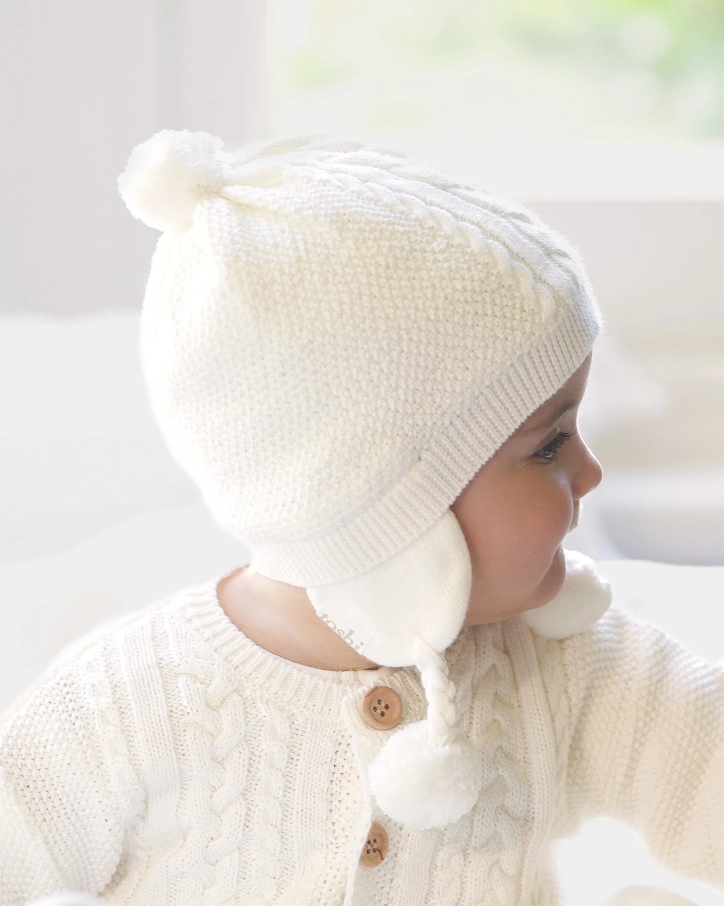Organic Earmuff Yummy / Cream