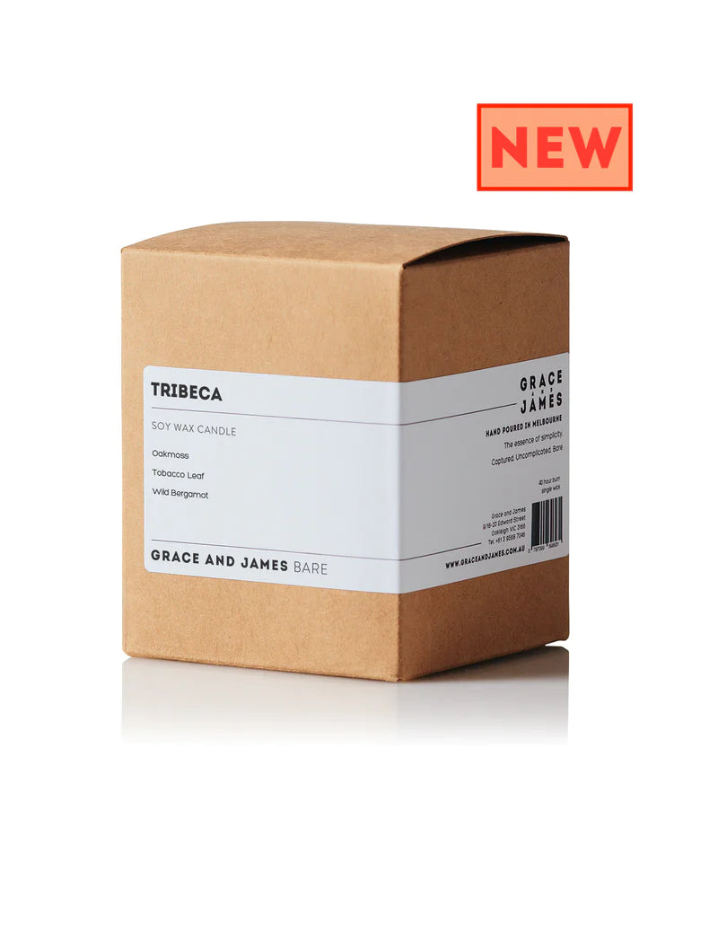 Tribeca Candle | Oak Moss Bergamot Tobacco