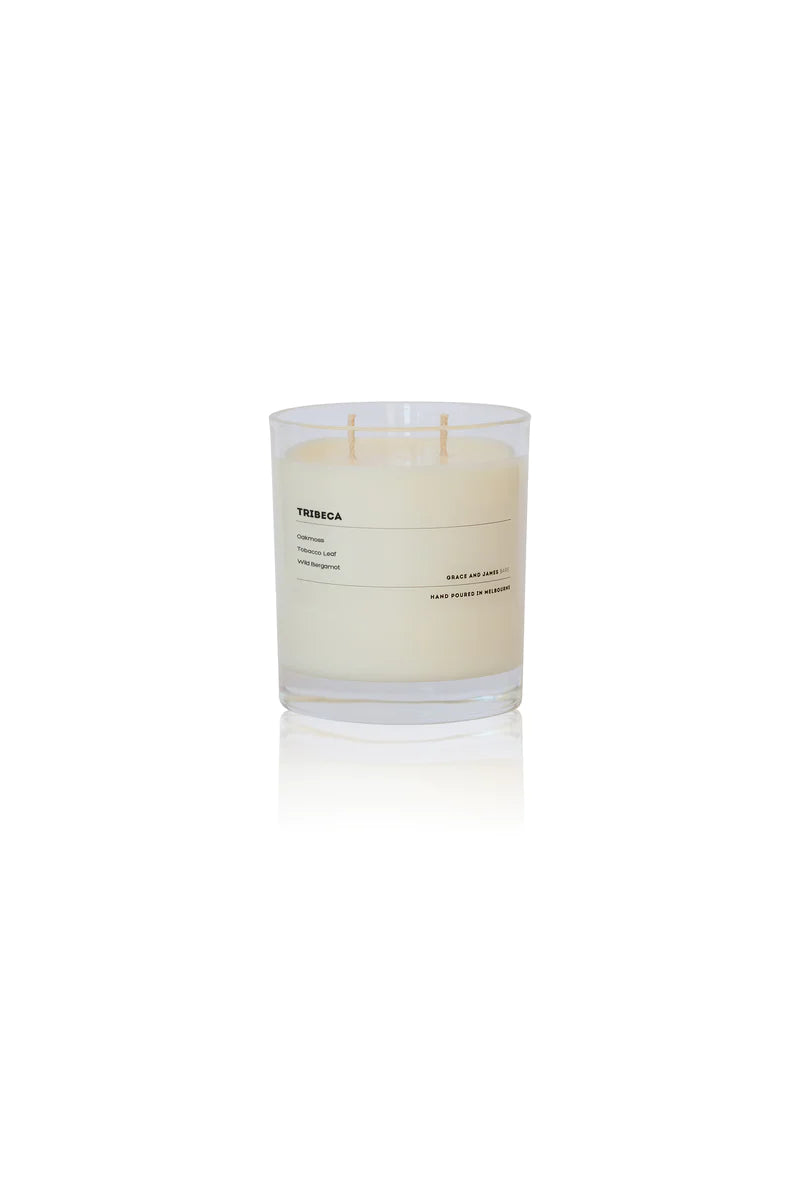 Tribeca Candle | Oak Moss Bergamot Tobacco