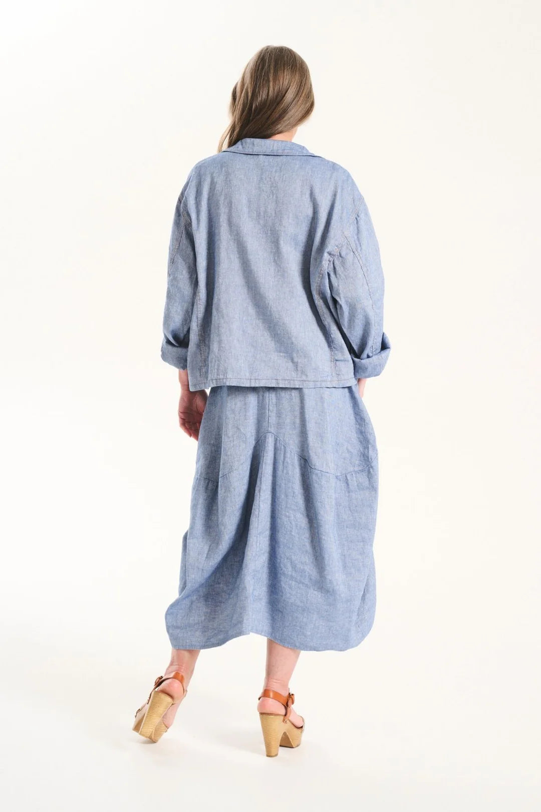 Milwaukee Venice Beach Skirt / Denim Blue