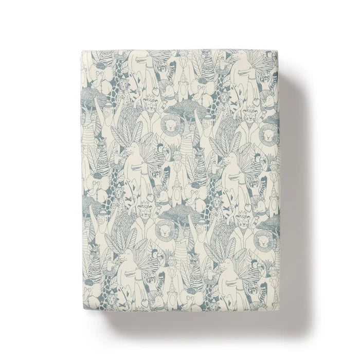 Organic Fitted Bassinet Sheet | Hello Friends
