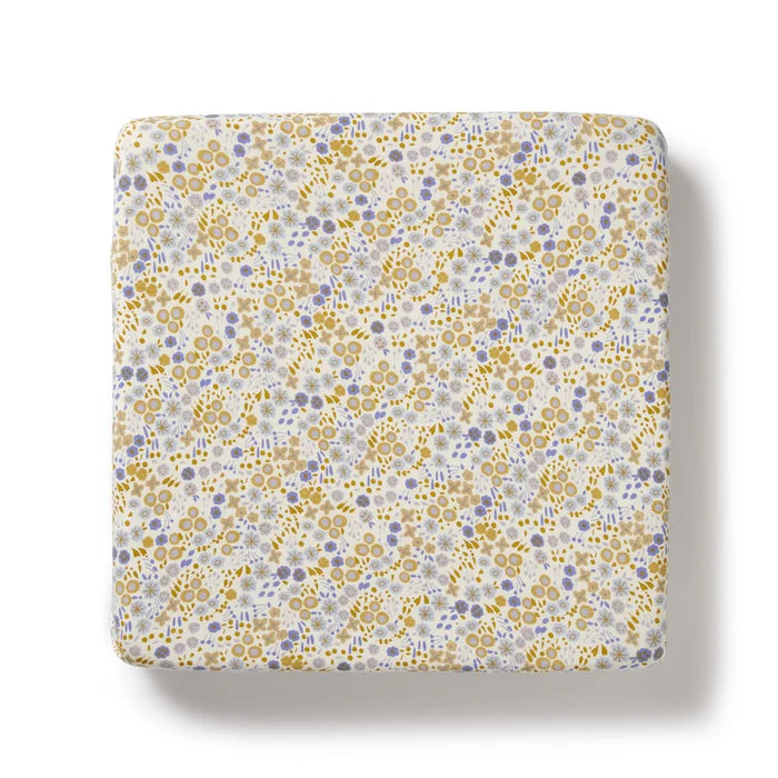 Organic Fitted Cot Sheet | Little Meadow