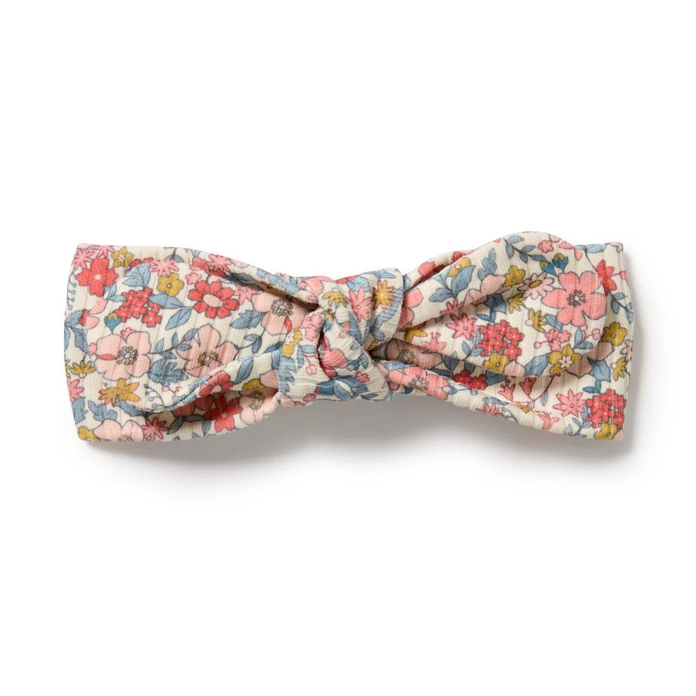 Organic Headband / Summer Bloom