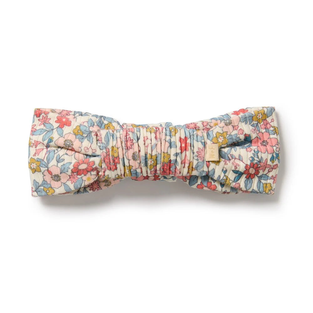 Organic Headband / Summer Bloom