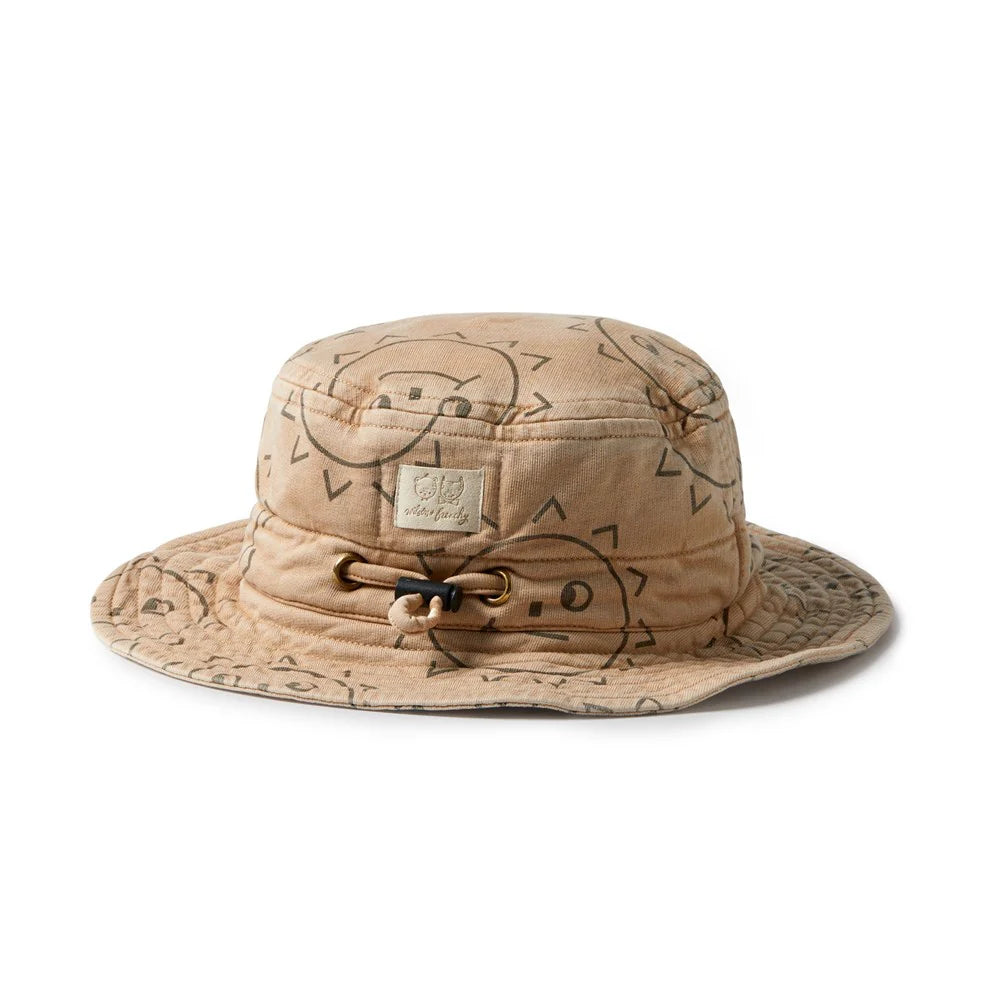 Organic Sweat Sun Hat / Happy Days