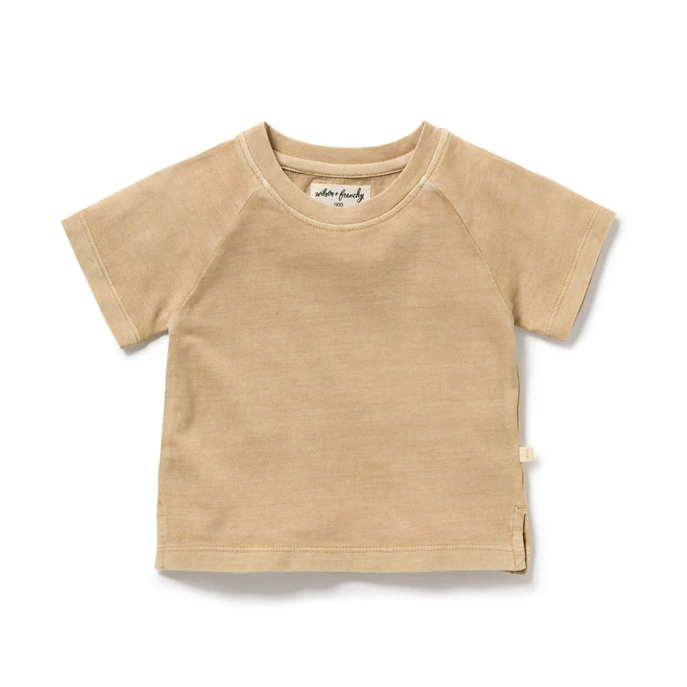 Organic Dyed Tee / Sahara