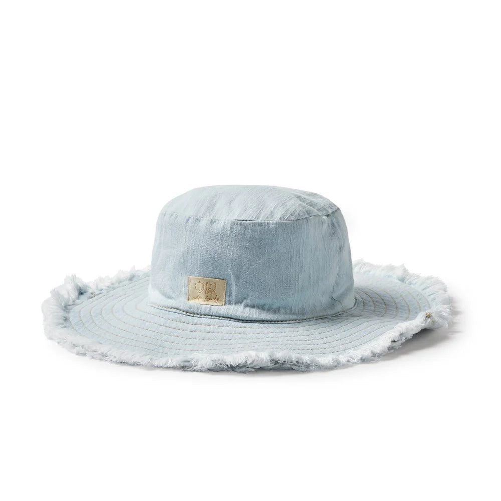 Organic Sun Hat / Denim