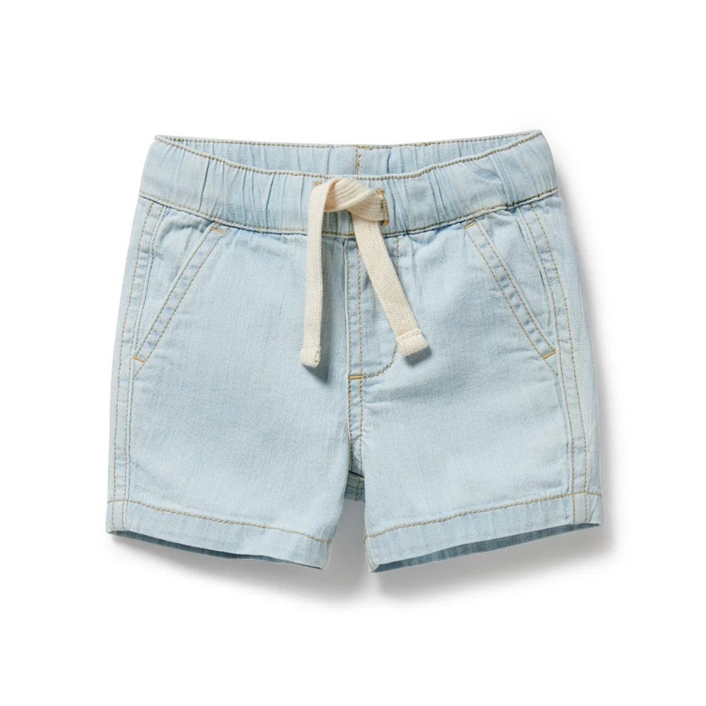 Organic Long Short / Denim