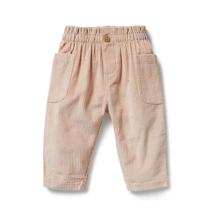 Organic Cord Pant | Rose