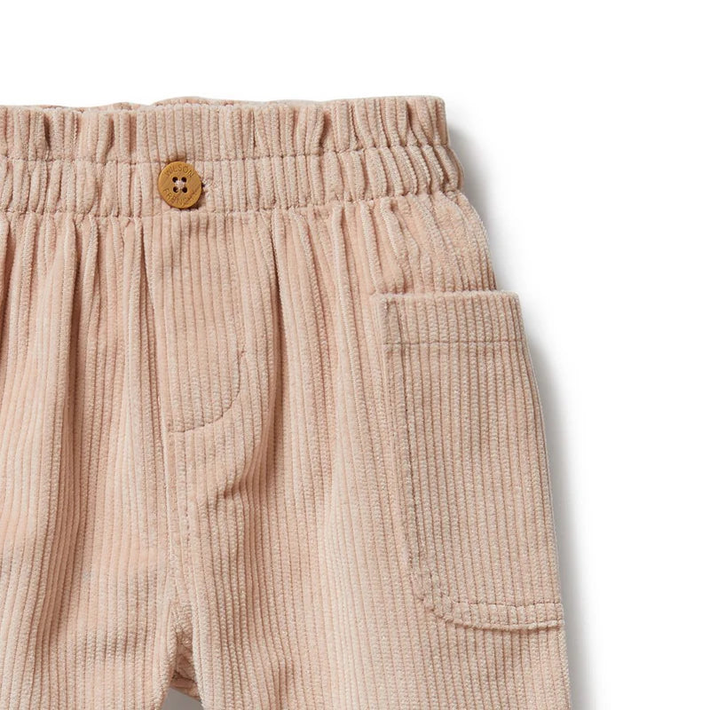 Organic Cord Pant | Rose