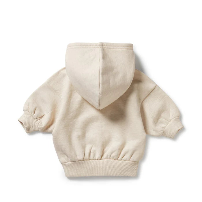 Organic Terry Hooded Sweat | Oatmeal