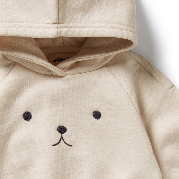 Organic Terry Hooded Sweat | Oatmeal