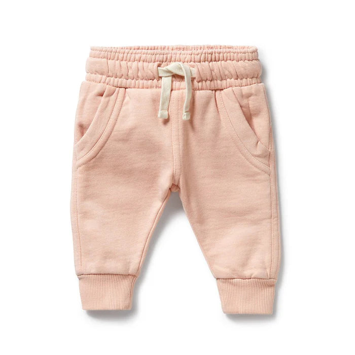 Organic Terry Sweat Pant | Blush