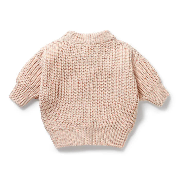 Organic Knitted Jumper | Fairy Floss