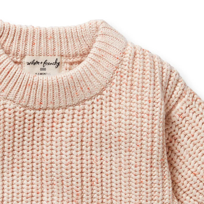 Organic Knitted Jumper | Fairy Floss