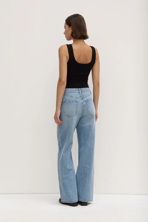 Womens Relaxed Jean | Indigo Fade