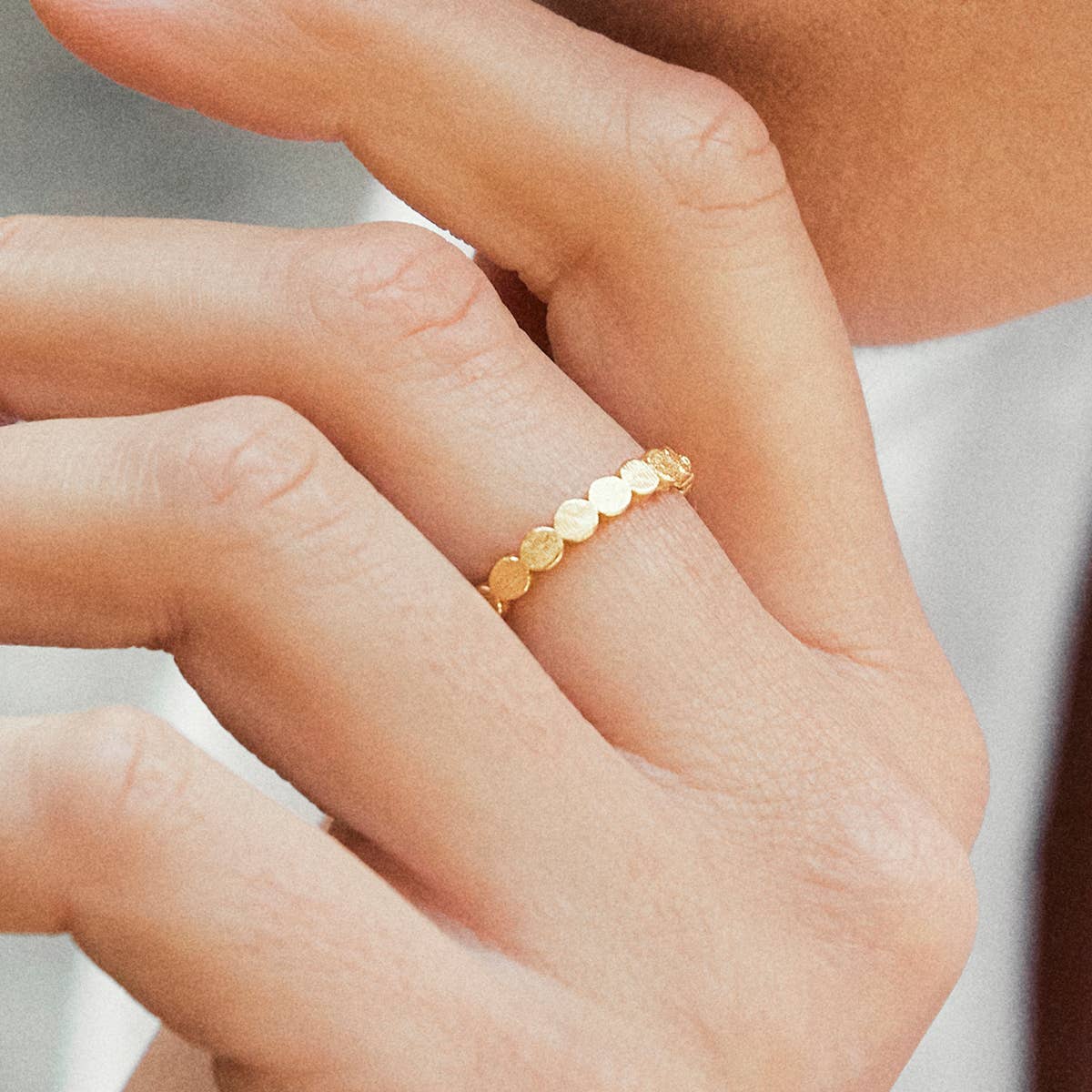 Agapée Anatole II Ring | Gold Waterproof