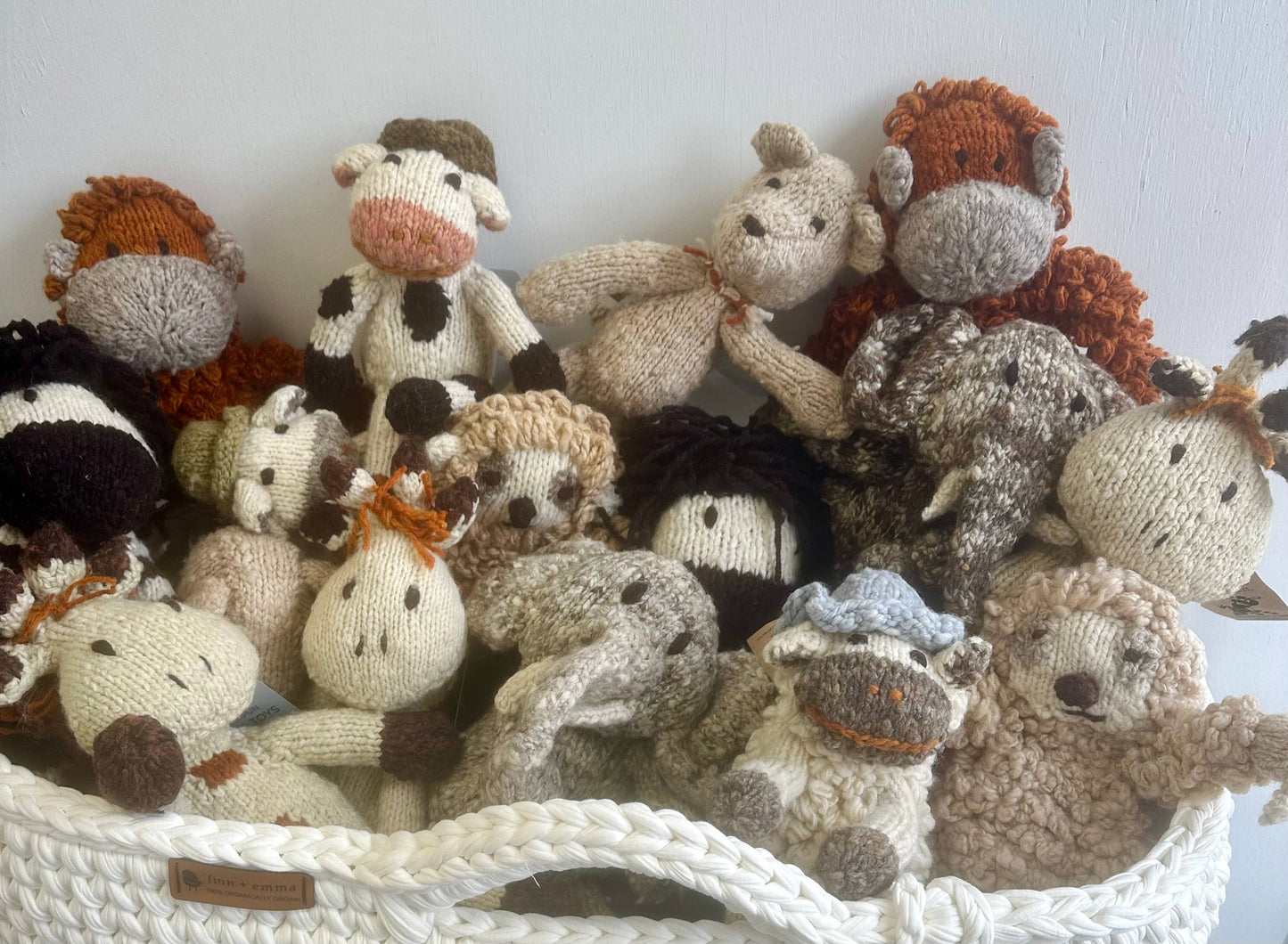 Organic Knit Toy / Alfred the Bear