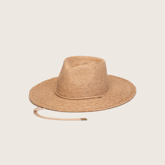 Summer Hat / Wide Brim - Austin Sand
