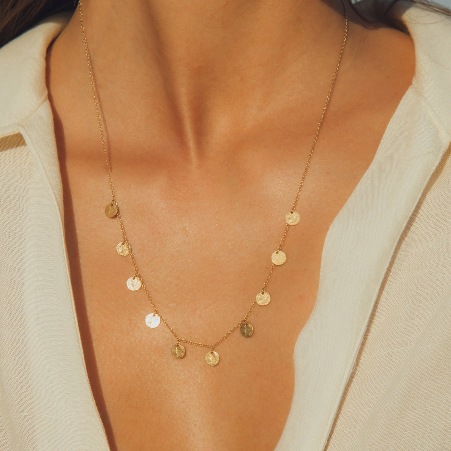 Agapée Alceste Necklace | Gold Waterproof