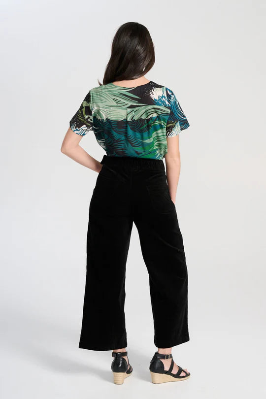 Peggy Paris Pants Soft Velvet | Black