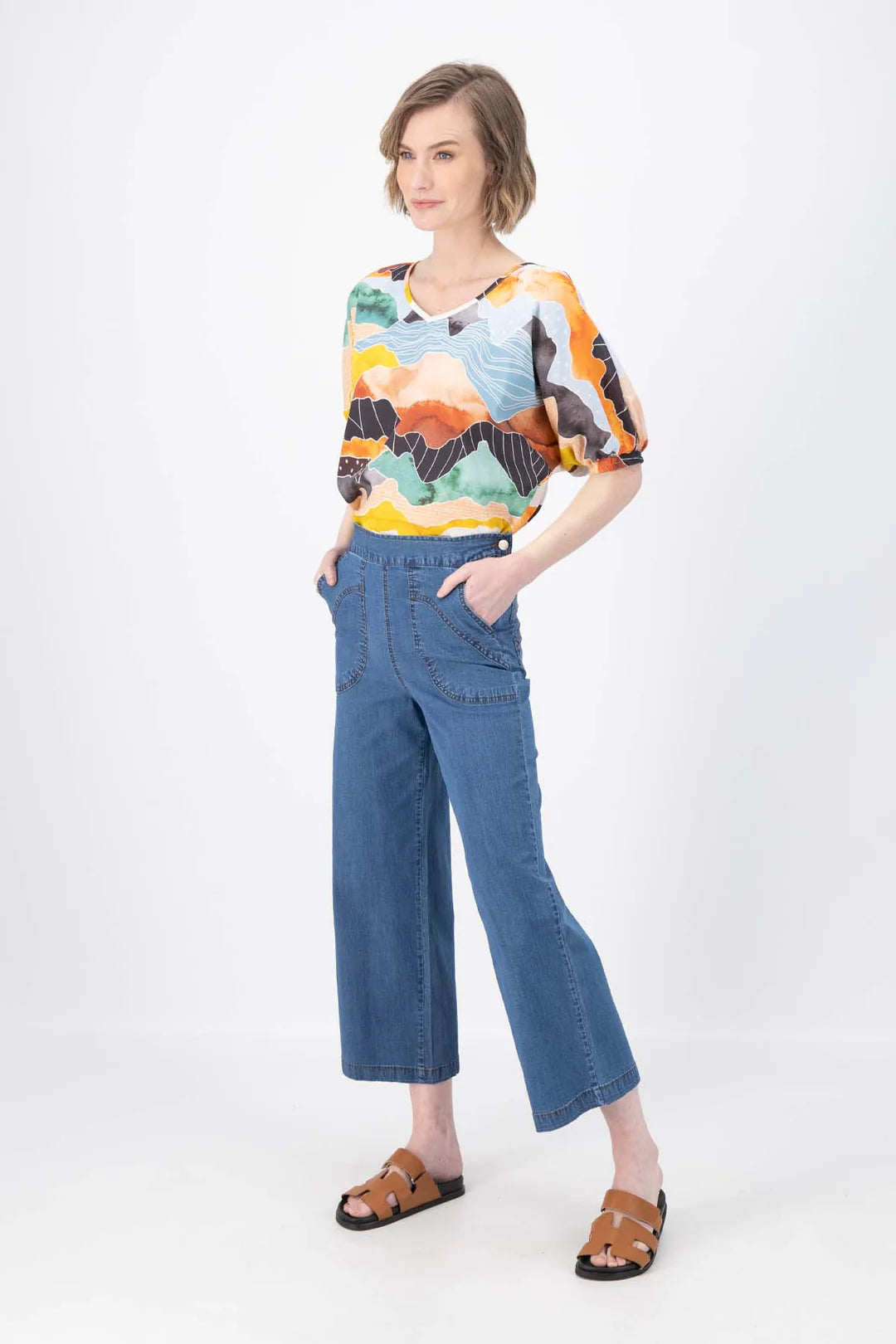 Peggy Ligera Pants / Light Wash