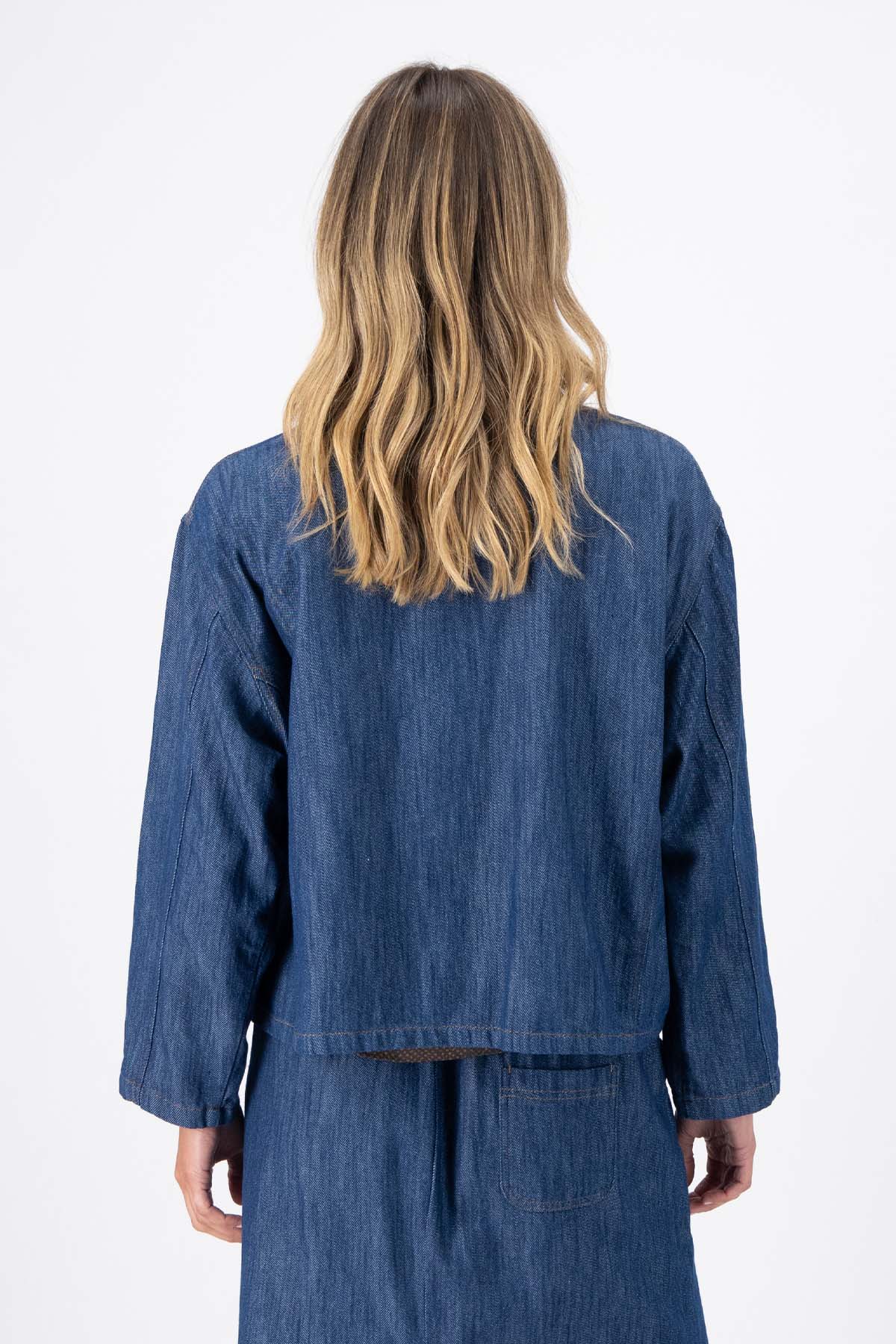 Billie Jacket / Mid Wash Denim