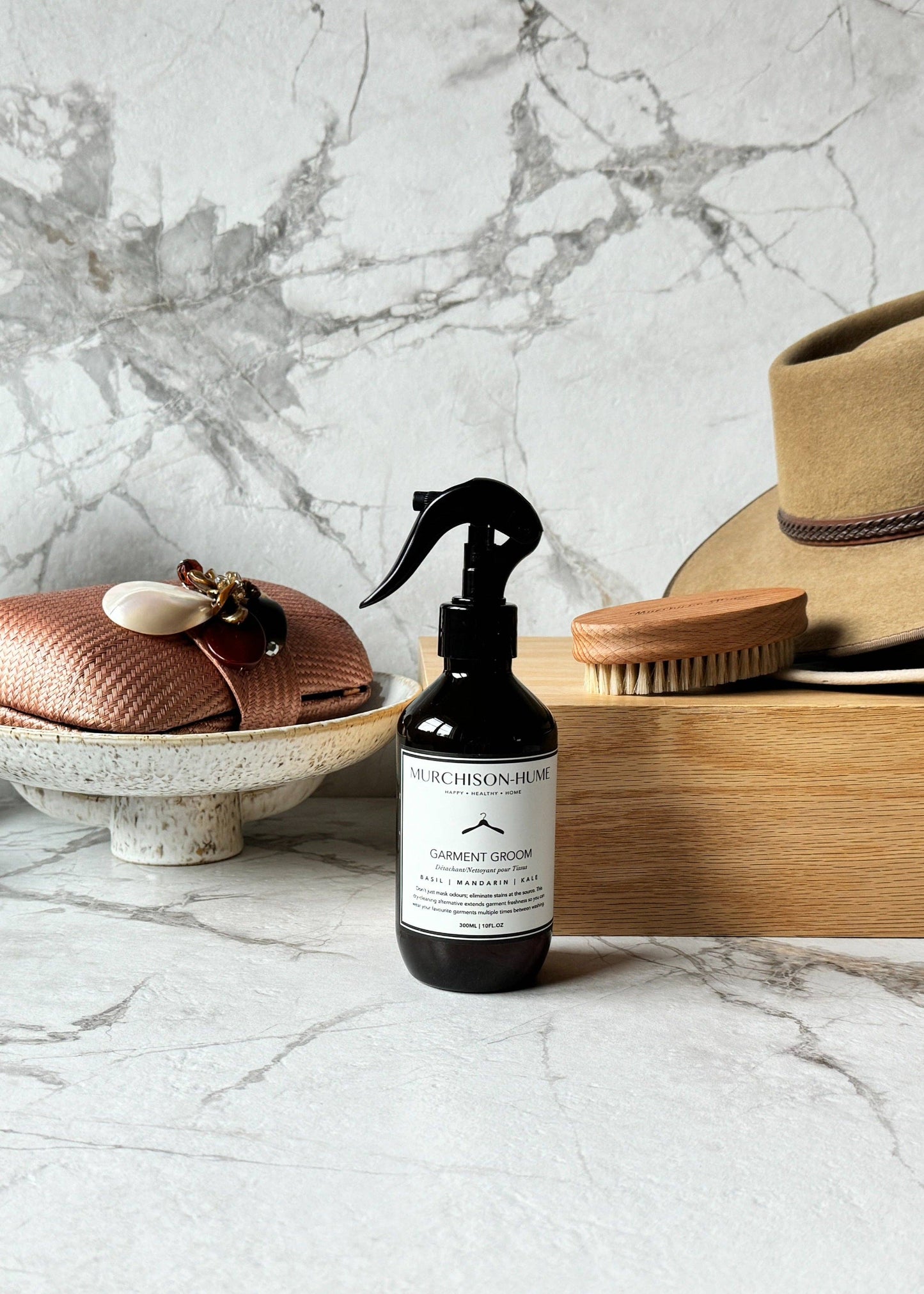Garment Groom Room & Linen Spray: Basil Mandarin Kale