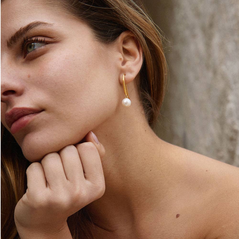 Agapée Symi Earrings | Gold Waterproof