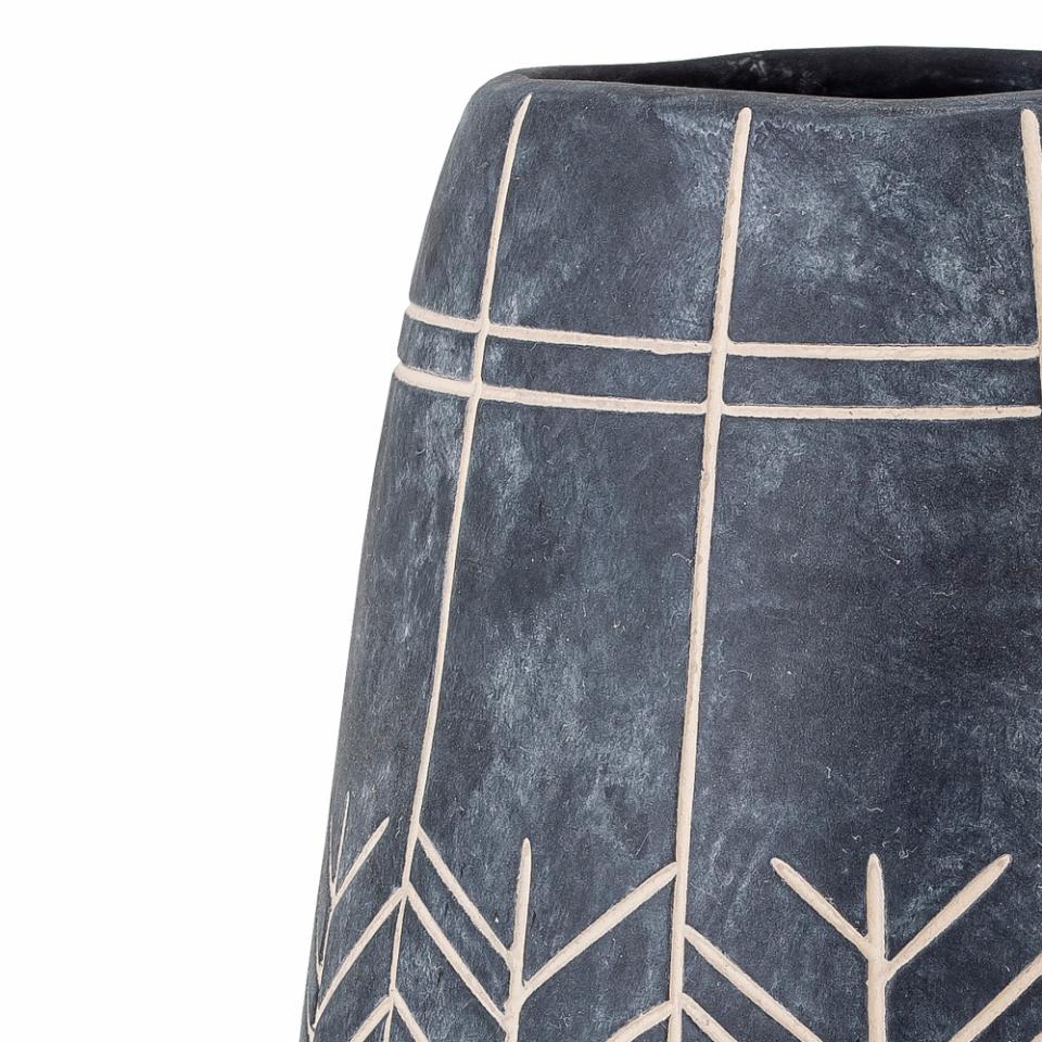 Mahi Deco Vase | Black
