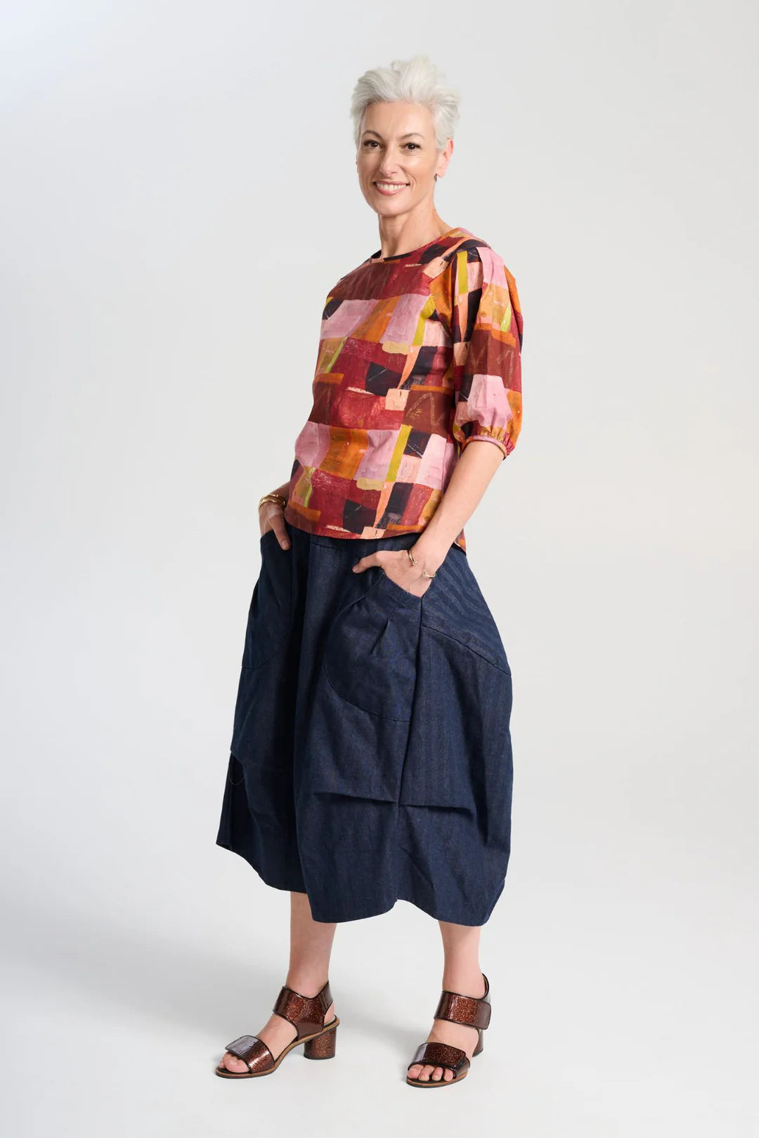 Milwaukee Harper Skirt / Denim - Indigo Wash
