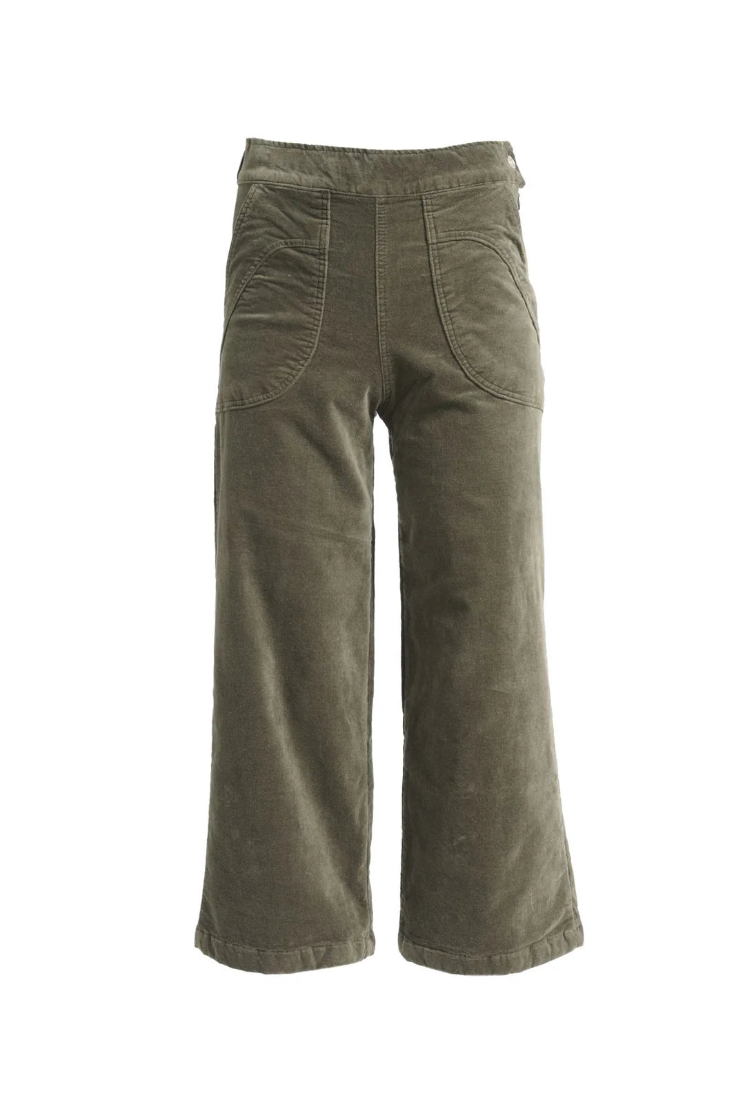 Peggy Paris Pants / Soft Velvet - Khaki