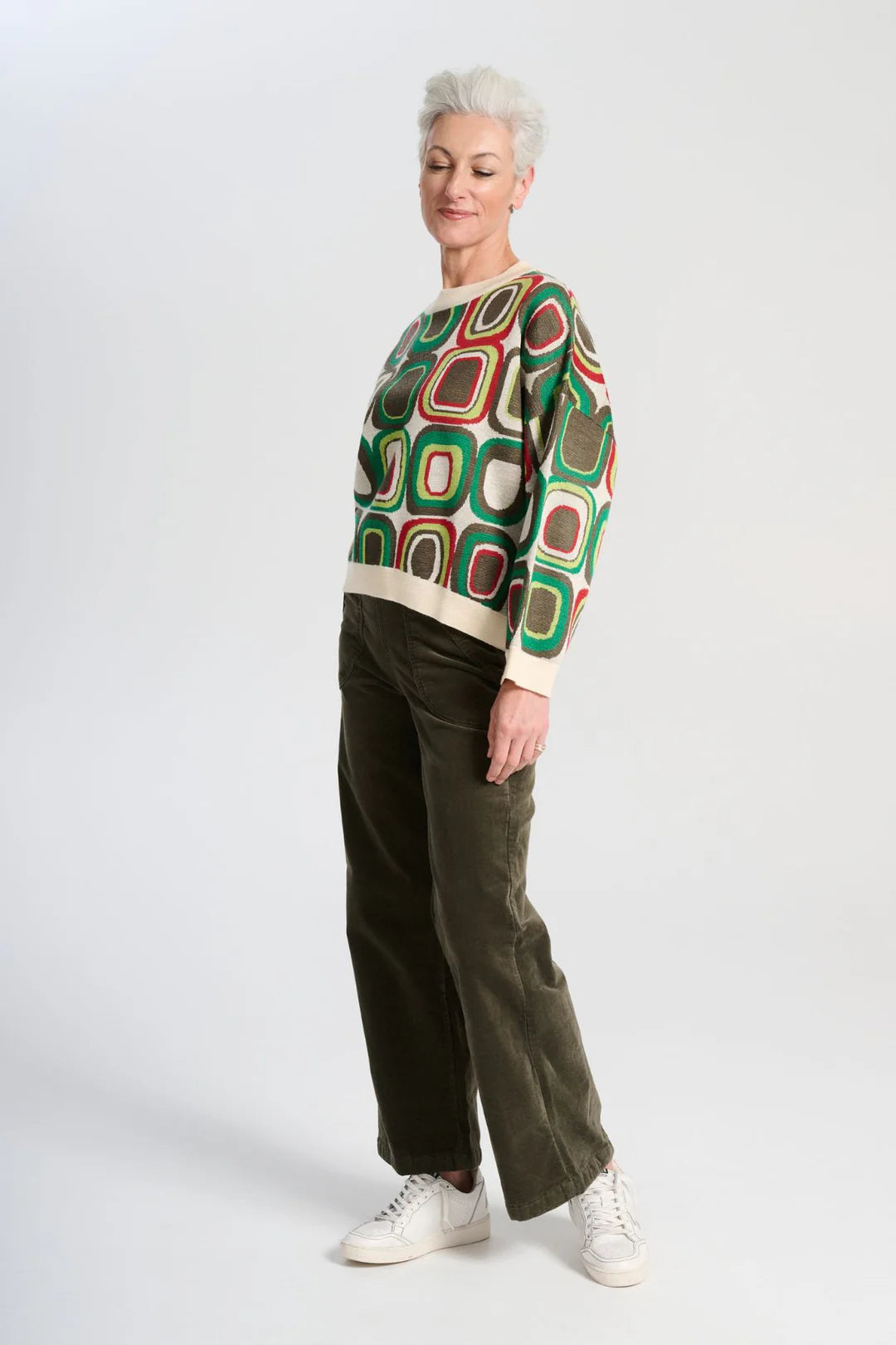 Peggy Paris Long Pants / Soft Velvet - Khaki