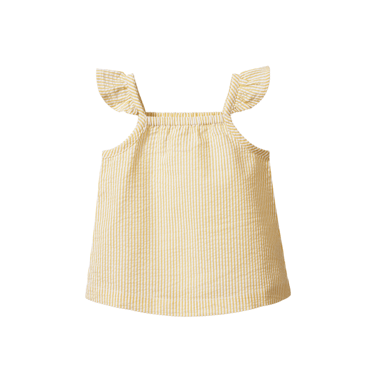 Petal Top / Golden Stripe