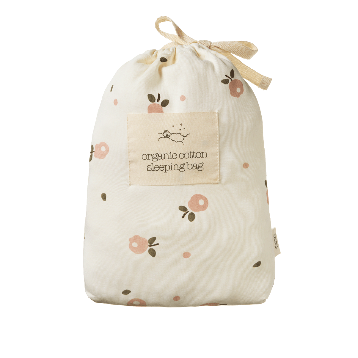 Sleeping Bag / Organic Cotton - Posey Blossom Rose