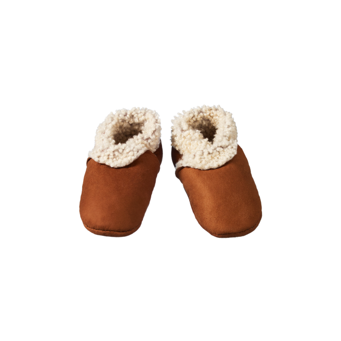 Lambskin Booties | Cinnamon