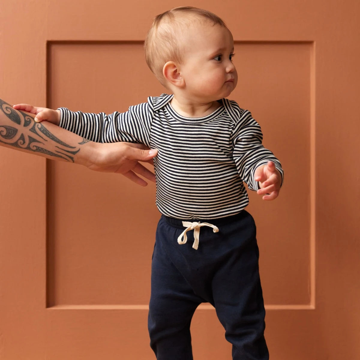 Drawstring Pants | Navy