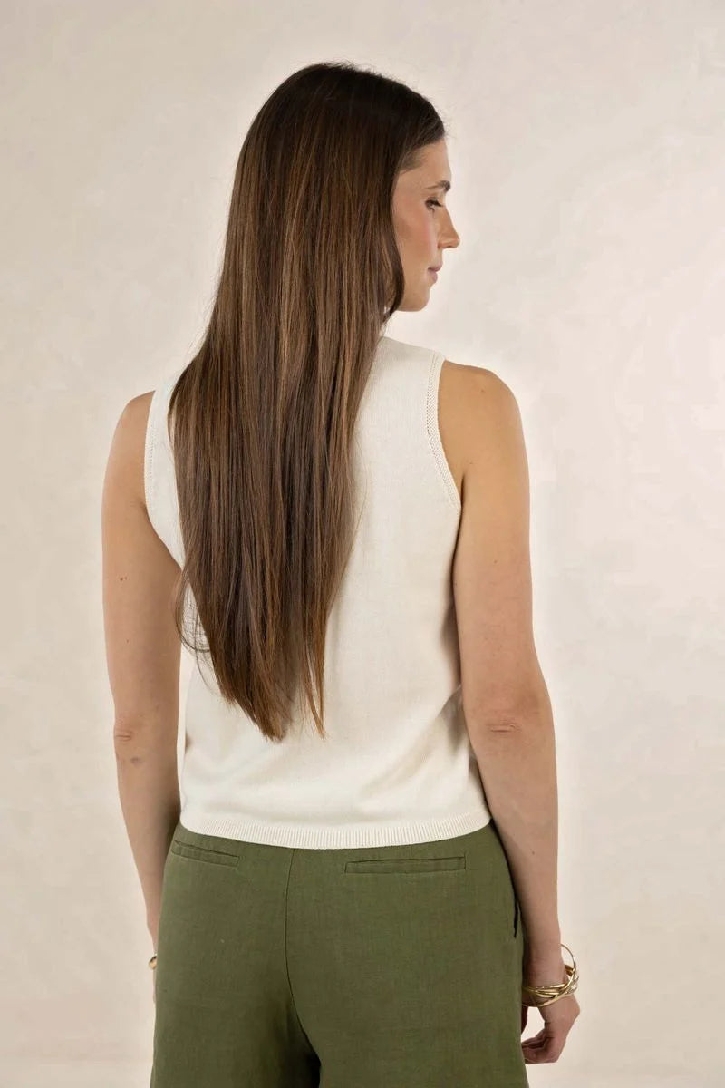 Collette Tank / Cream