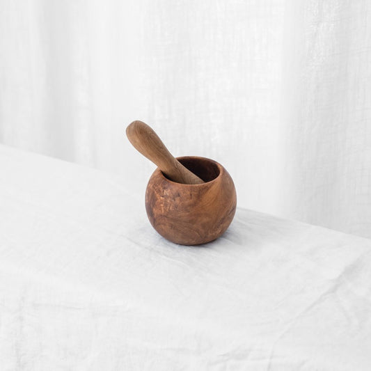 Mortar & Pestle - Teak