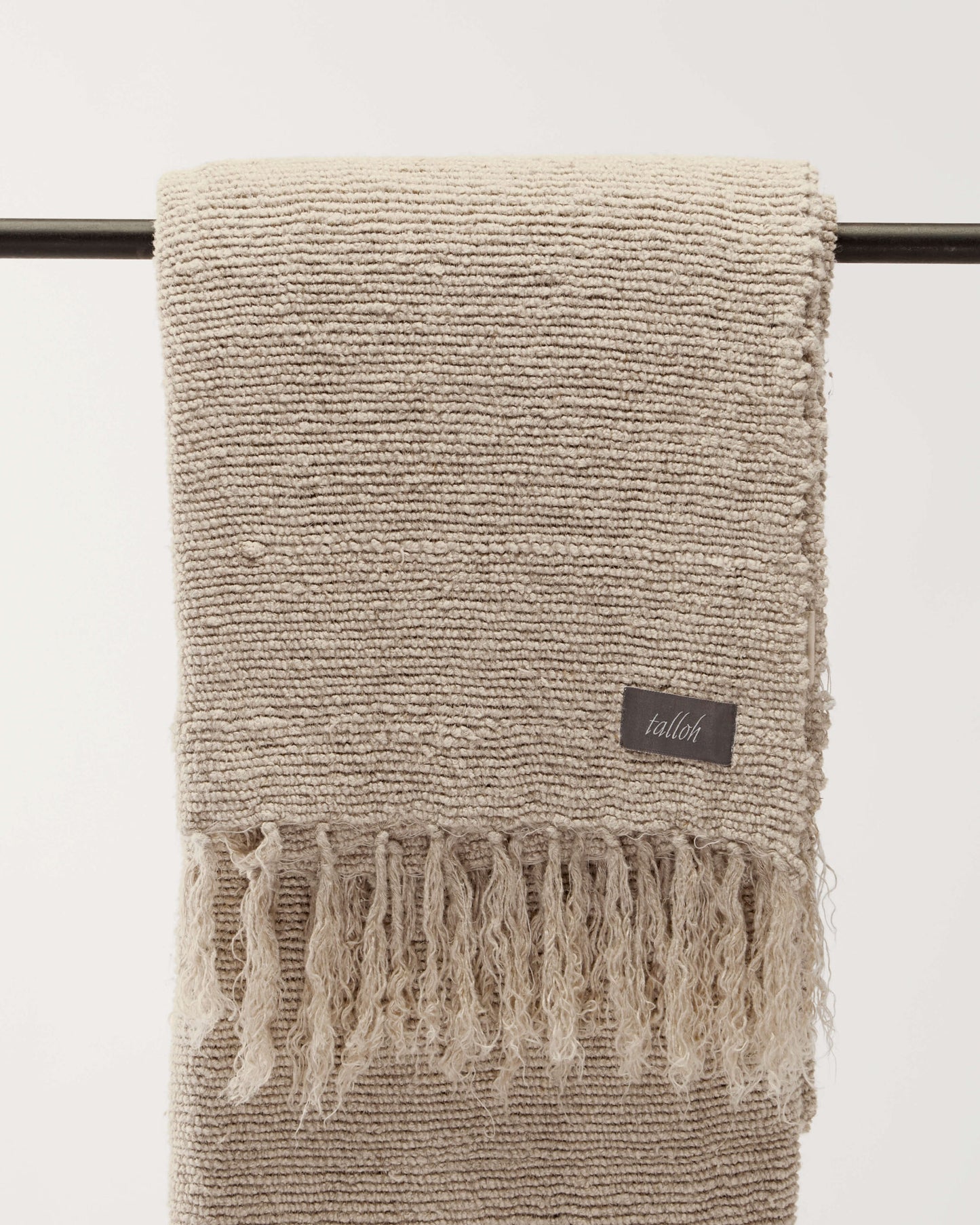 Ana Linen Throw | Natural