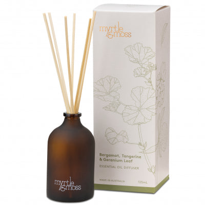 Oil Diffuser / Essential - Bergamot Rind + Tangerine + Geranium Leaf