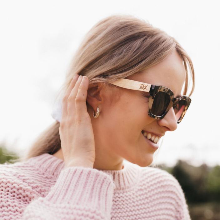 Soek Sunglasses / Zahra Opal Tortoise