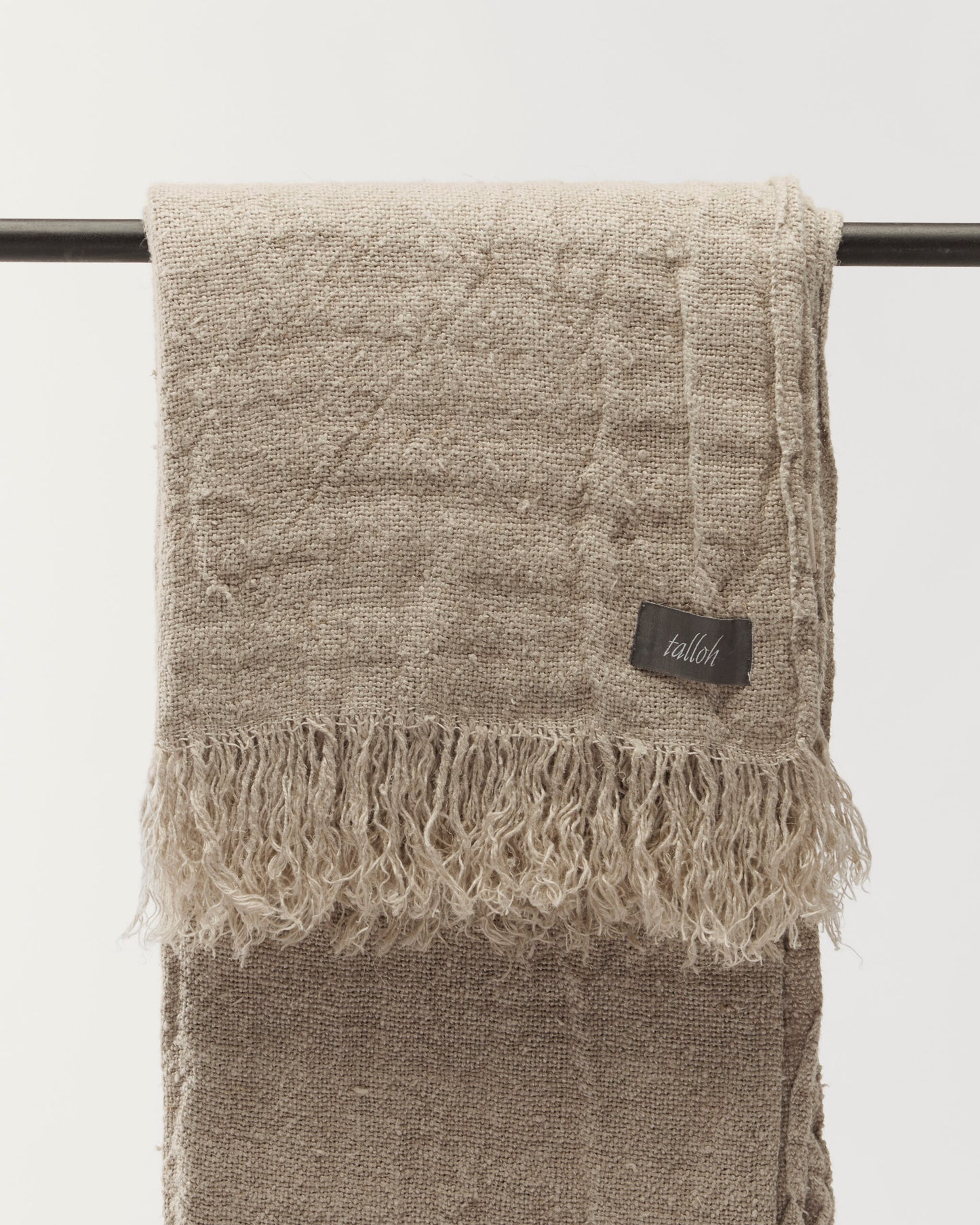 Kasiah Linen Throw | Natural
